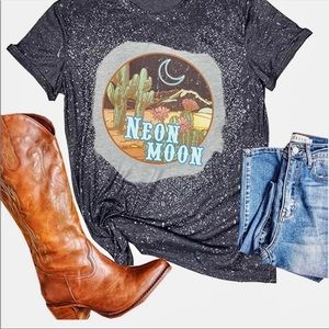 Neon Moon graphic Tshirt